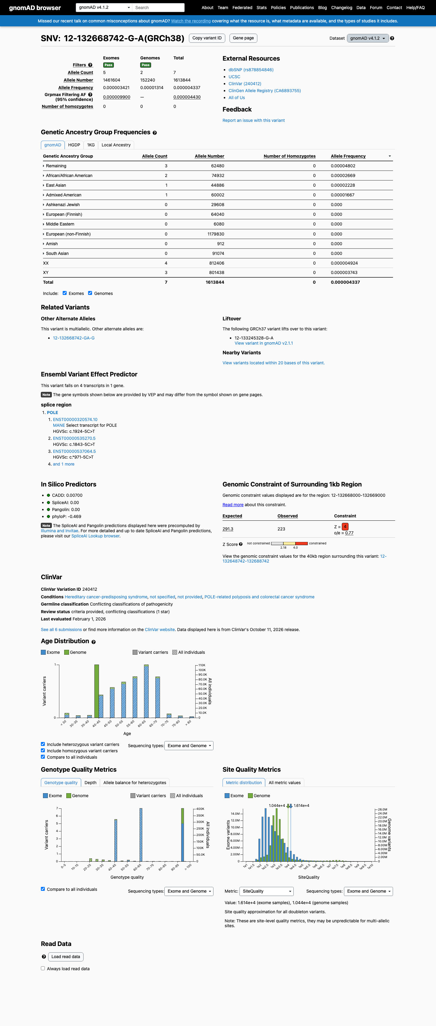 gnomAD v4.1 screenshot