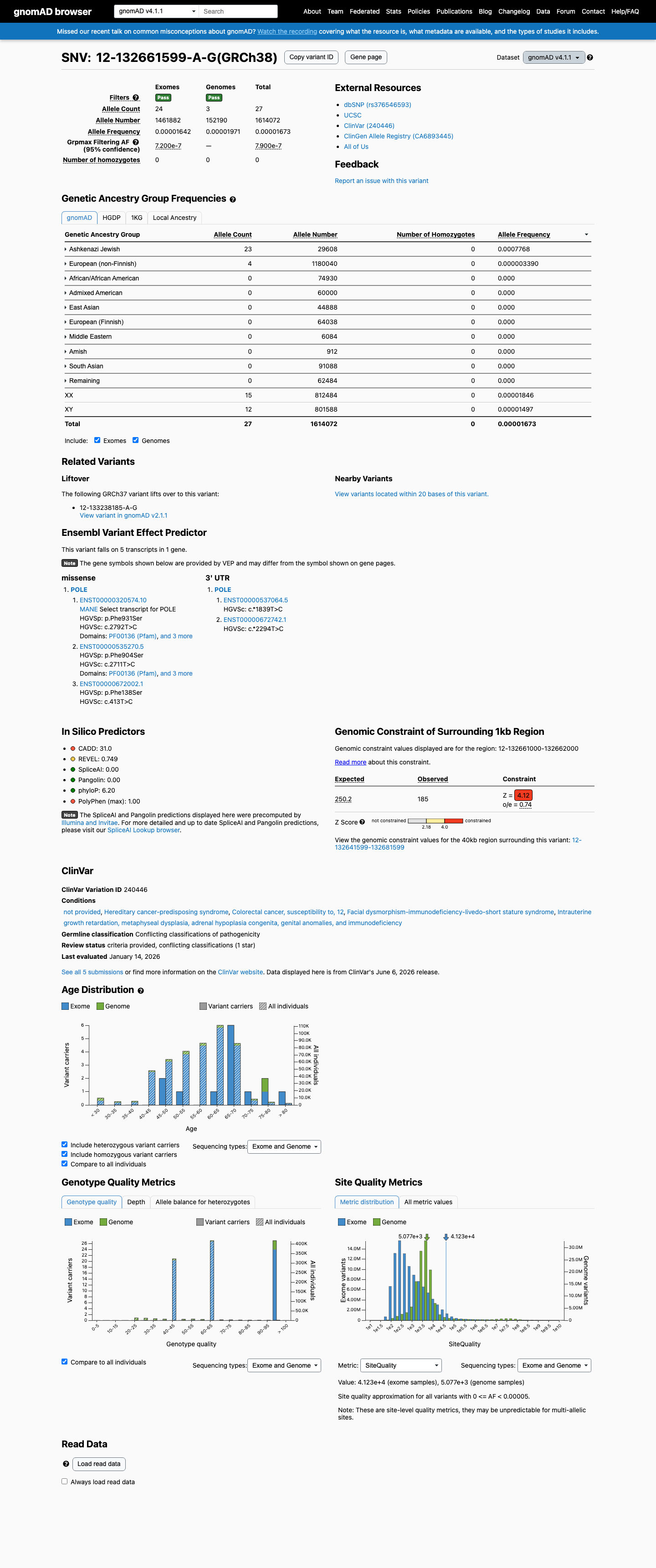 gnomAD v4.1 screenshot