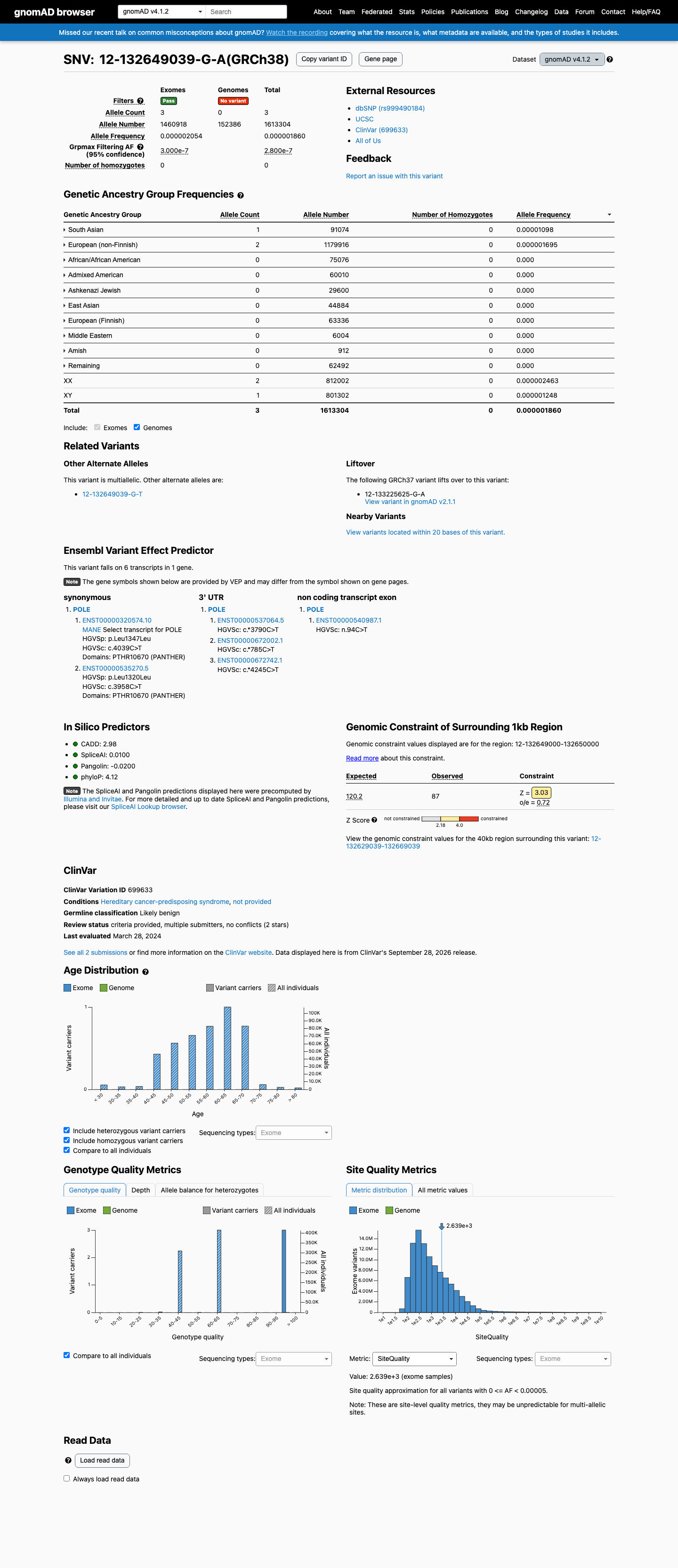 gnomAD v4.1 screenshot