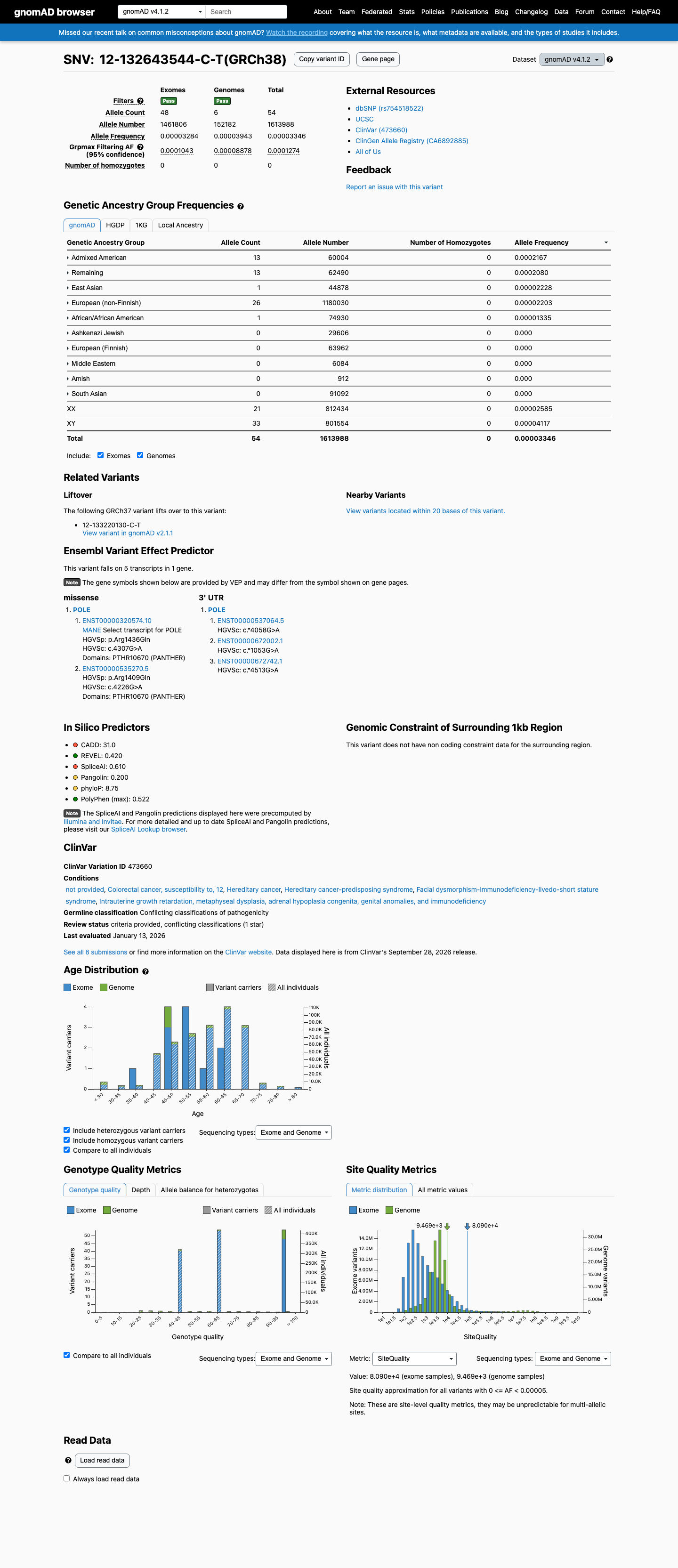 gnomAD v4.1 screenshot