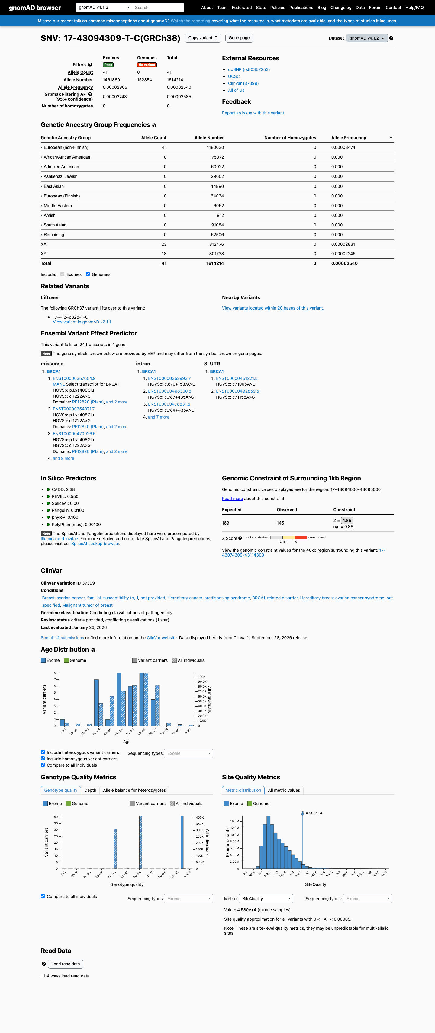 gnomAD v4.1 screenshot