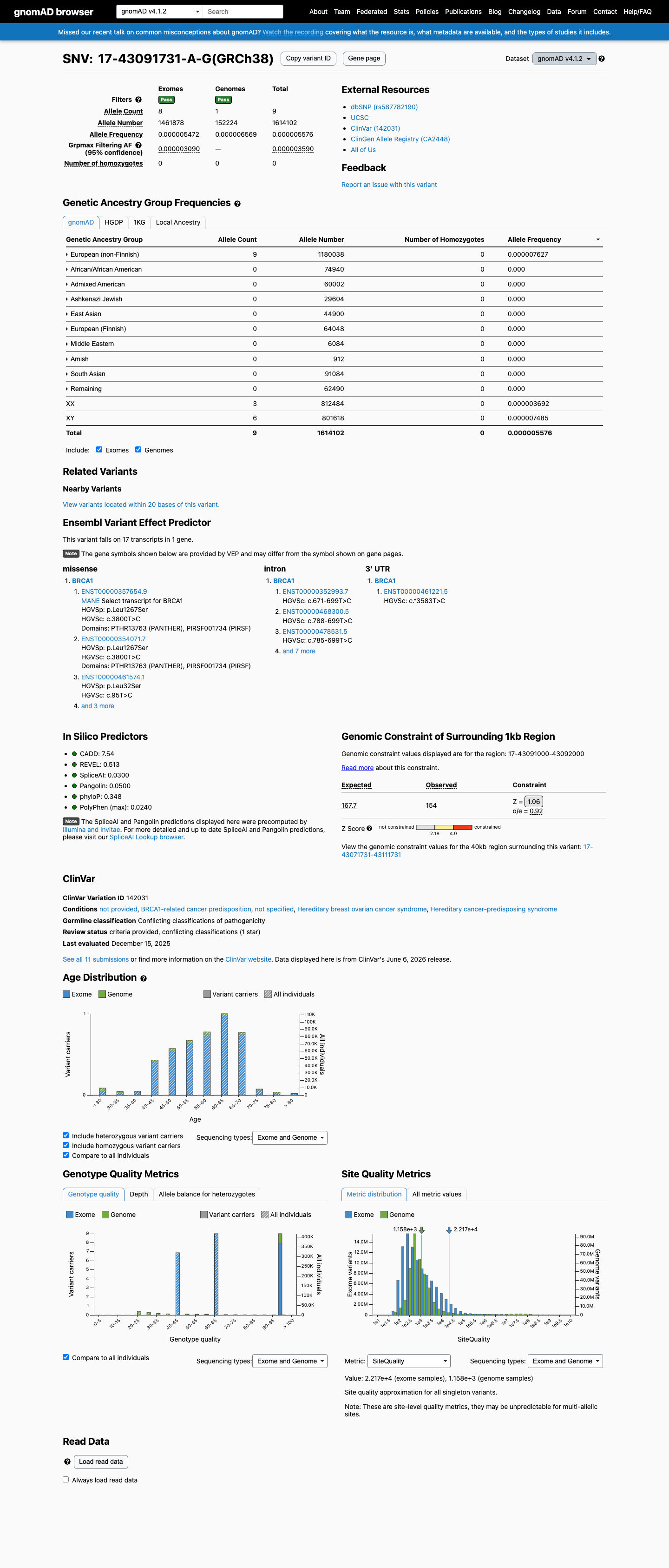gnomAD v4.1 screenshot