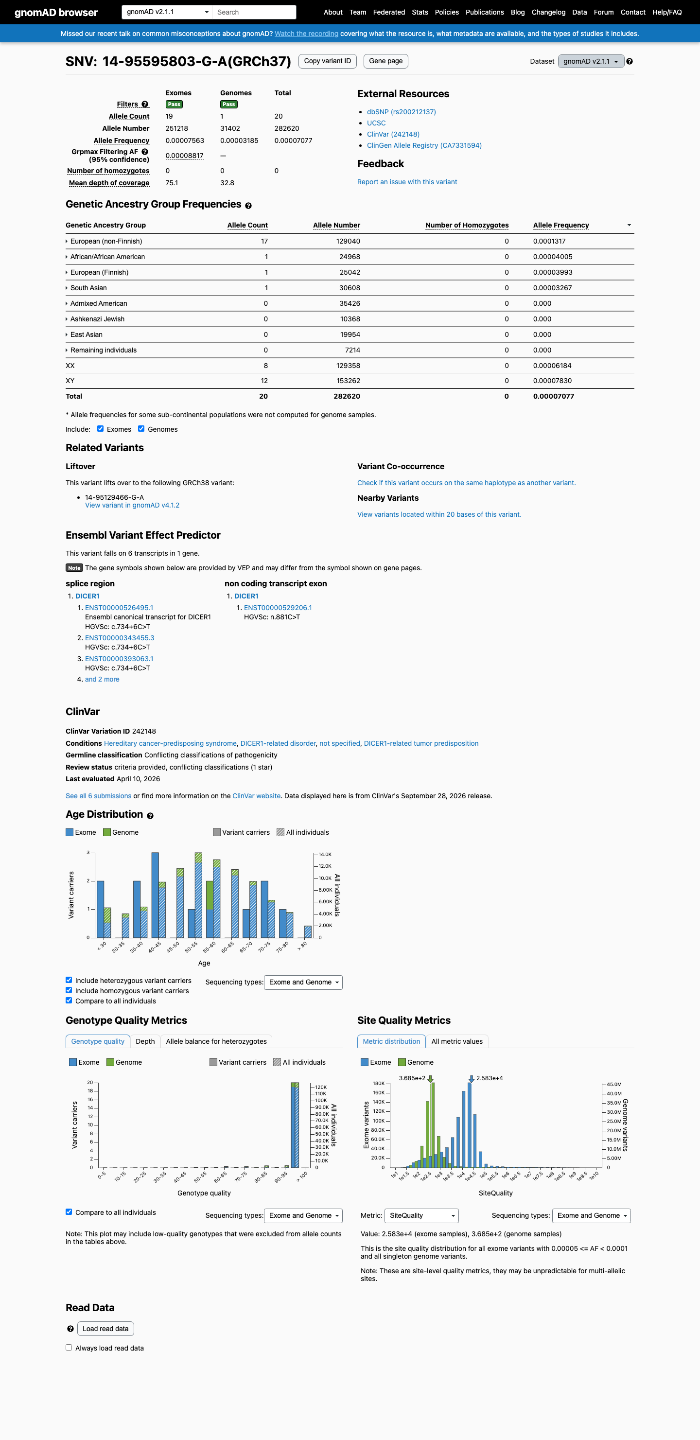 gnomAD v2.1 screenshot