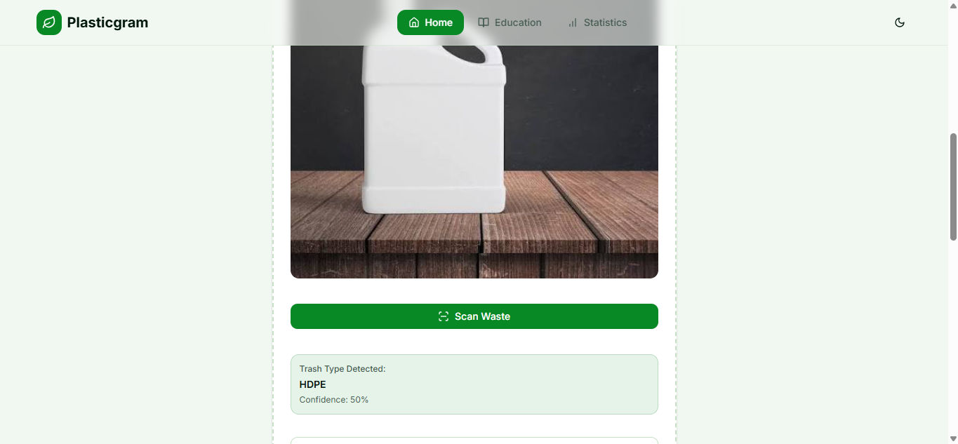 PlasticGram - AI Plastic Scanner & Eco Education screenshot 11