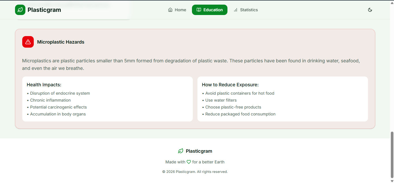 PlasticGram - AI Plastic Scanner & Eco Education screenshot 4