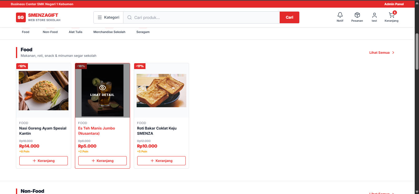 SmenzaGift - Web Store Sekolah screenshot 5