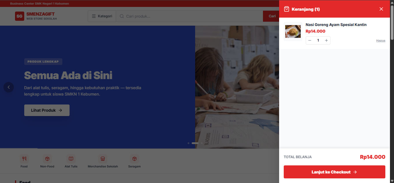 SmenzaGift - Web Store Sekolah screenshot 3