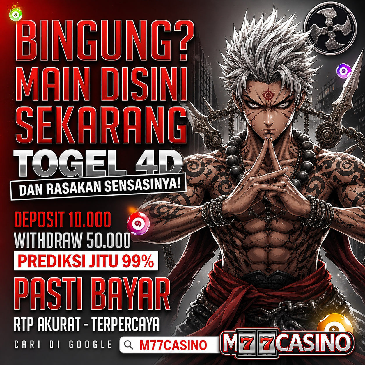 M77CASINO 🔥 Situs Slot Gacor Hari Ini dengan Jackpot Besar 2026