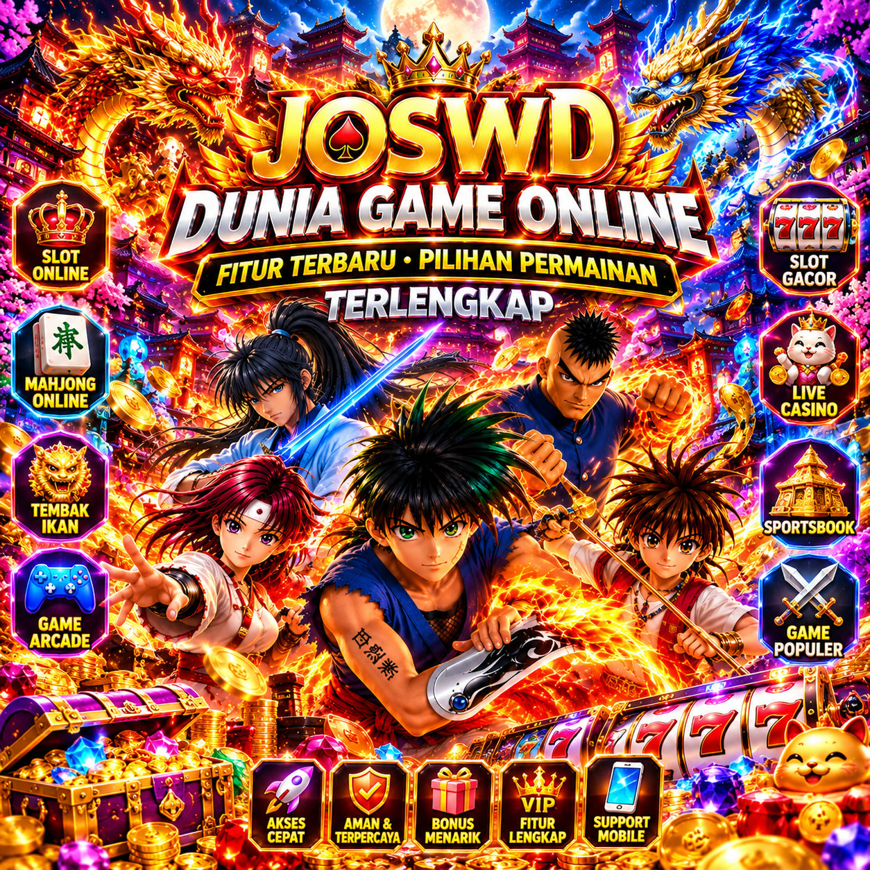 JOSWD | Jelajahi Dunia Game Online Fitur Terbaru dengan Pilihan Permainan Terlengkap