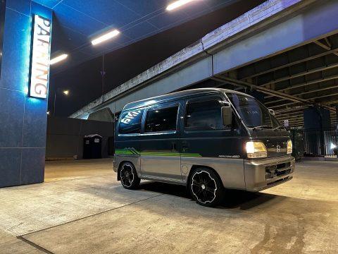 1996 Honda Acty Street Van AWD, MT Lowered for sale