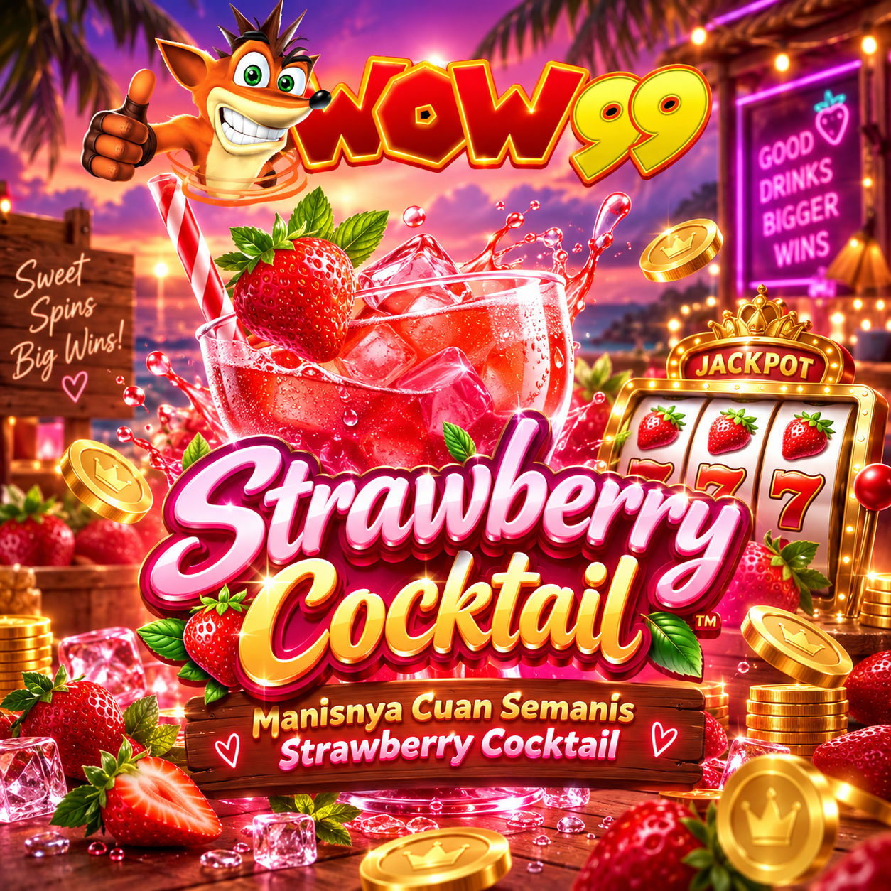 Strawberry Cocktail WOW99