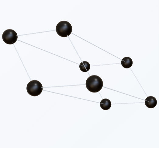 Graphite crystal structure