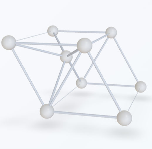 Magnesium crystal structure
