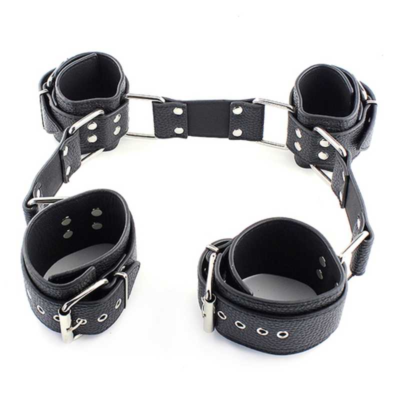 Wrist And Ankle Cuffs Spreader Bar Bdstyle Fetish Play Sex Toys