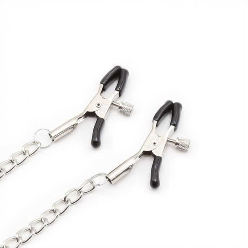 O Ring Gag With Nipple Clamps