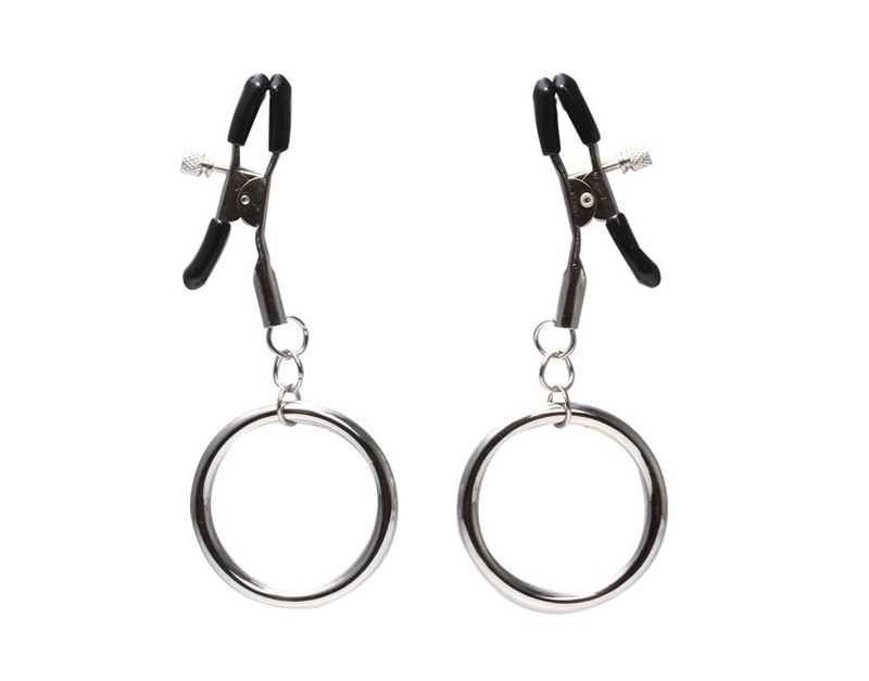 Tweezer Nipple Clamp With O Ring Nipple And Tit Bondage