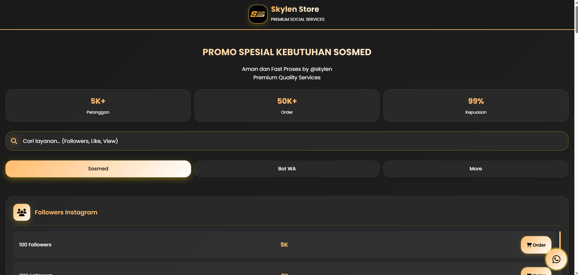 Store SkyLen