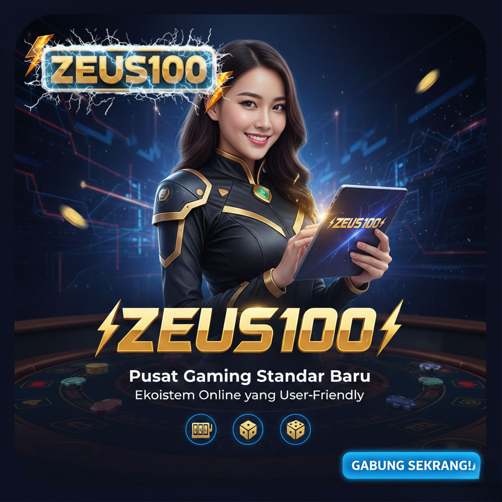 ZEUS100: Pusat Gaming Standar Baru Ekosistem Online yang User-Friendly