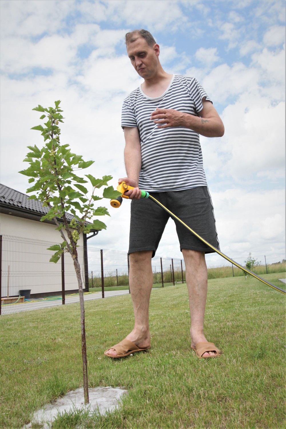 Darius - didžiausias pagalbininkas grupinio gyvenimo namuose. /