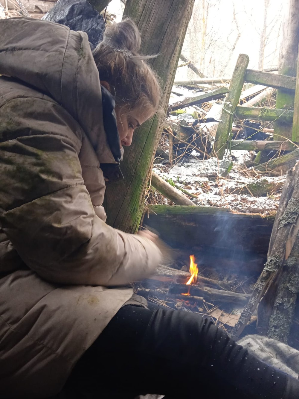 Baltarusijos miškuose pagėgėliams teko šalti ir badauti. /