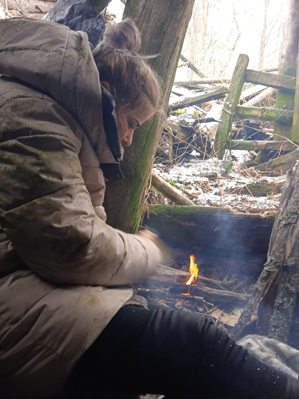 Baltarusijos miškuose pagėgėliams teko šalti ir badauti. /