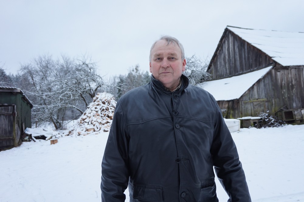 Žilvičių kaimo gyventojas Antanas. /
