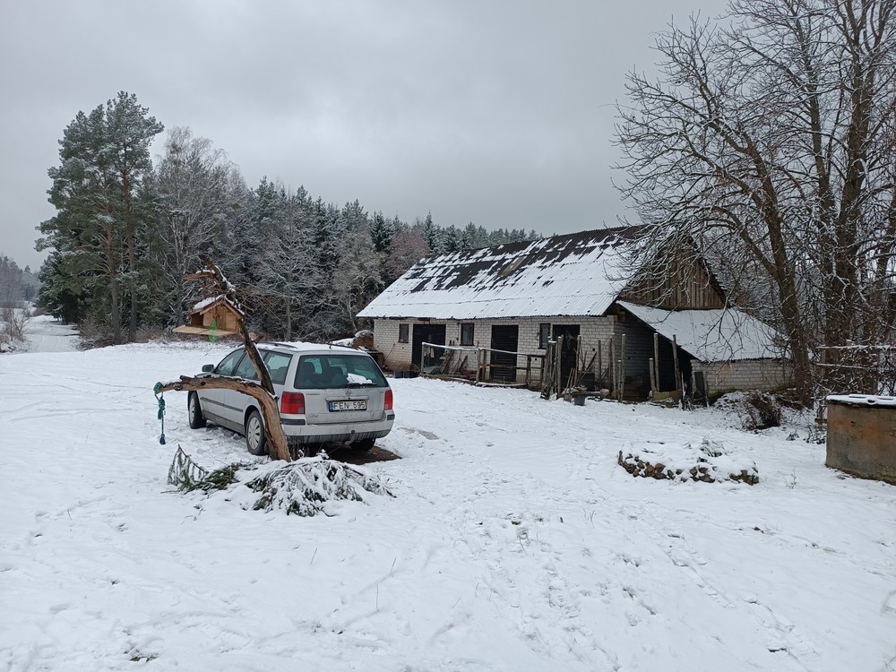 Antano sodyba Žilvičių kaime. /