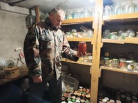 Koservuotų daržovių užteks iki kito derliaus. /