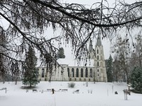 Krikštonių kaimas. /