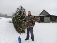 Krikštonių kaimo gyventojas Juozas. /