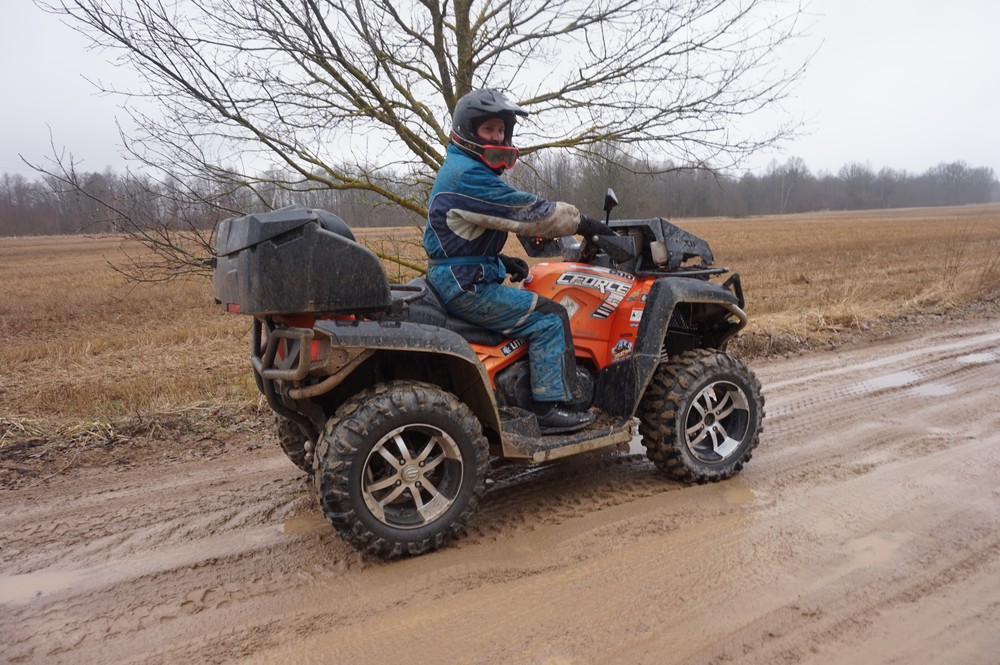 Prasti keliai Tauragės rajone. /