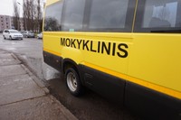 Mokyklinis autobusiukas. /