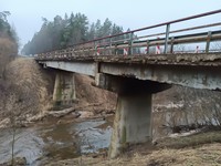 Tiltas per Šunijos upę. /