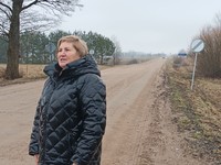 Kaimo bendruomenės „Mažonų rytas“ pirmininkė Laima Šveikauskienė. /