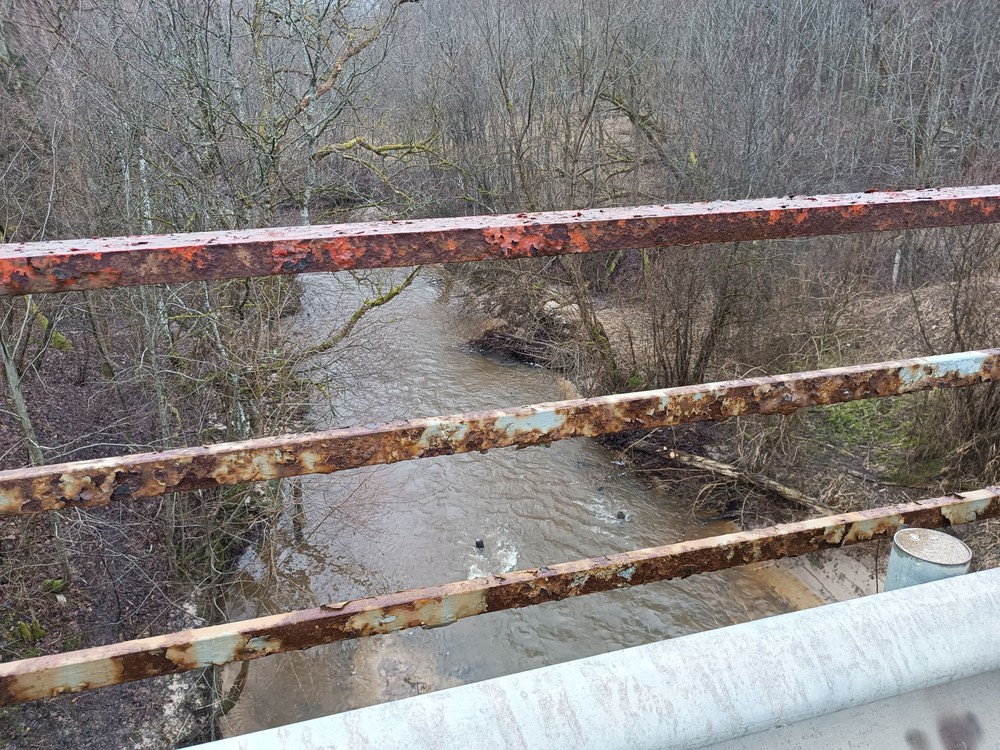 Tiltas per „Šunijos“ upę. /