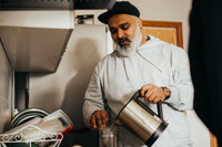 Daršanas mėgsta gaminti. /