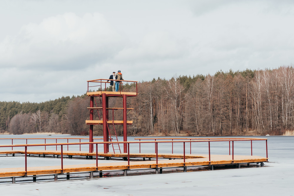 Pabradėje labai graži gamta. /