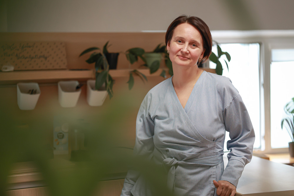 Projekto „Profesinio kelio link" veiklų koordinatorė Lina Blažytė. /