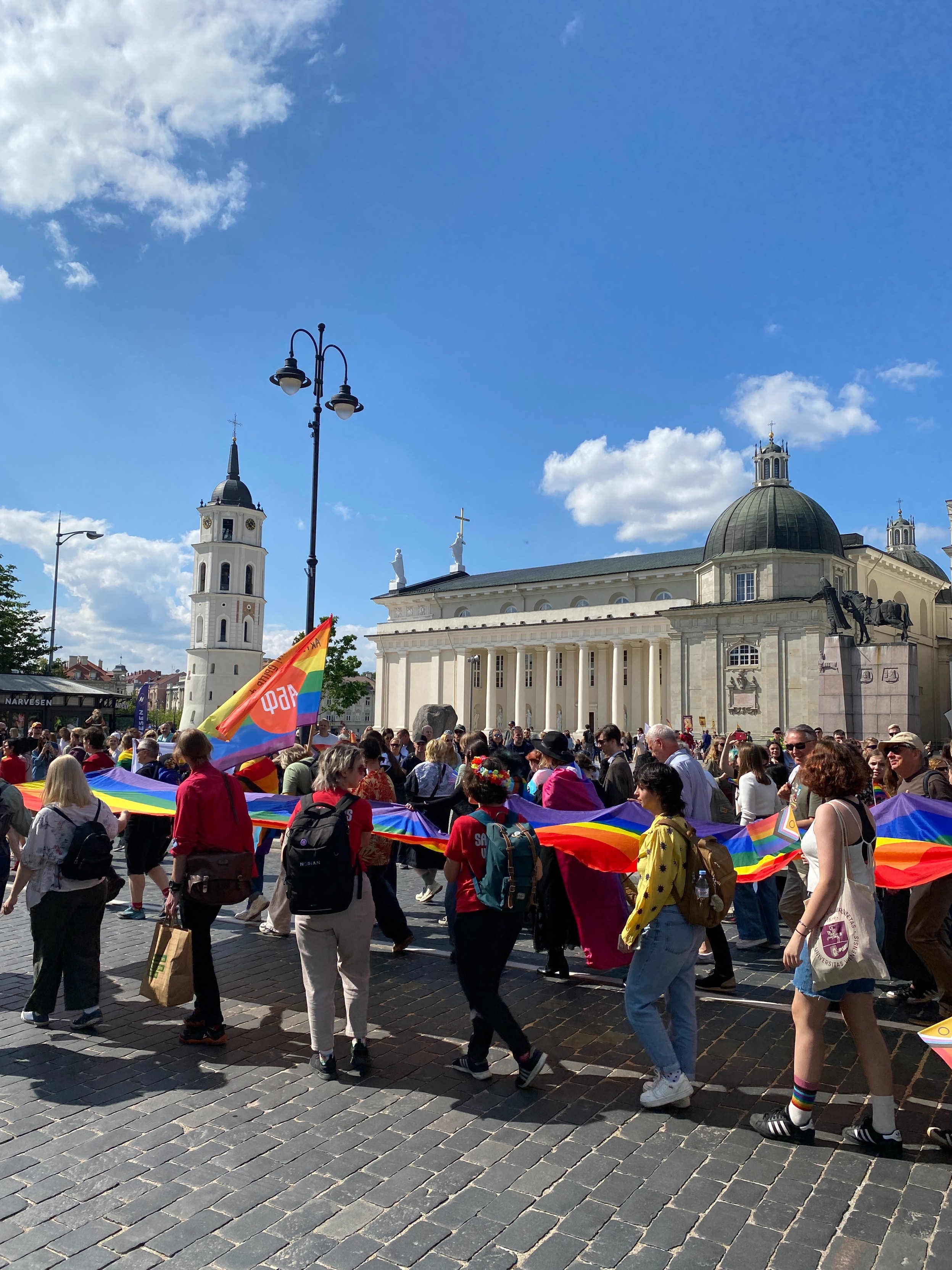 „Pride“ eitynės Vilniuje. / N. Schneider nuotr.