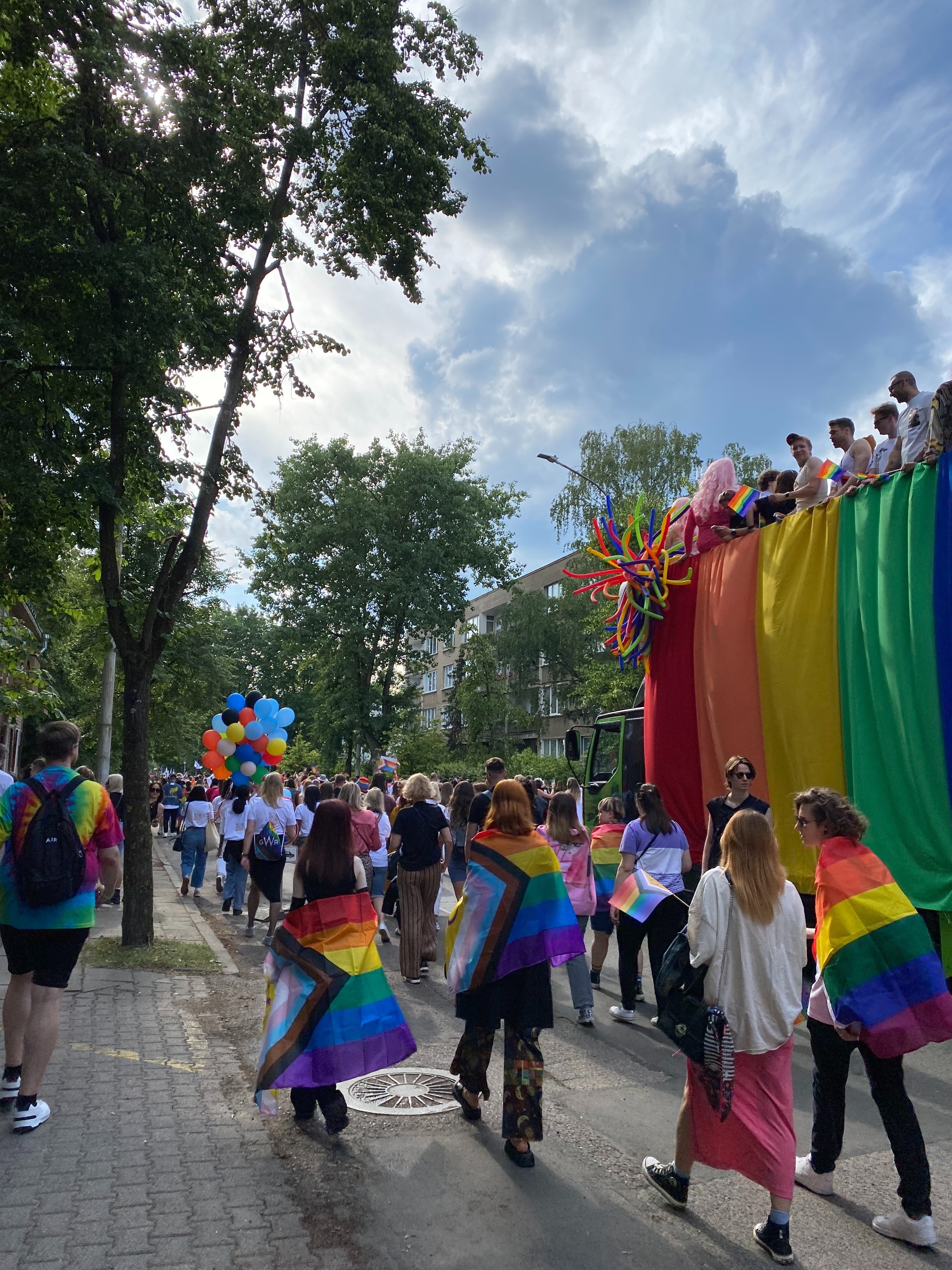 „Pride“ eitynės Vilniuje. / N. Schneider nuotr.
