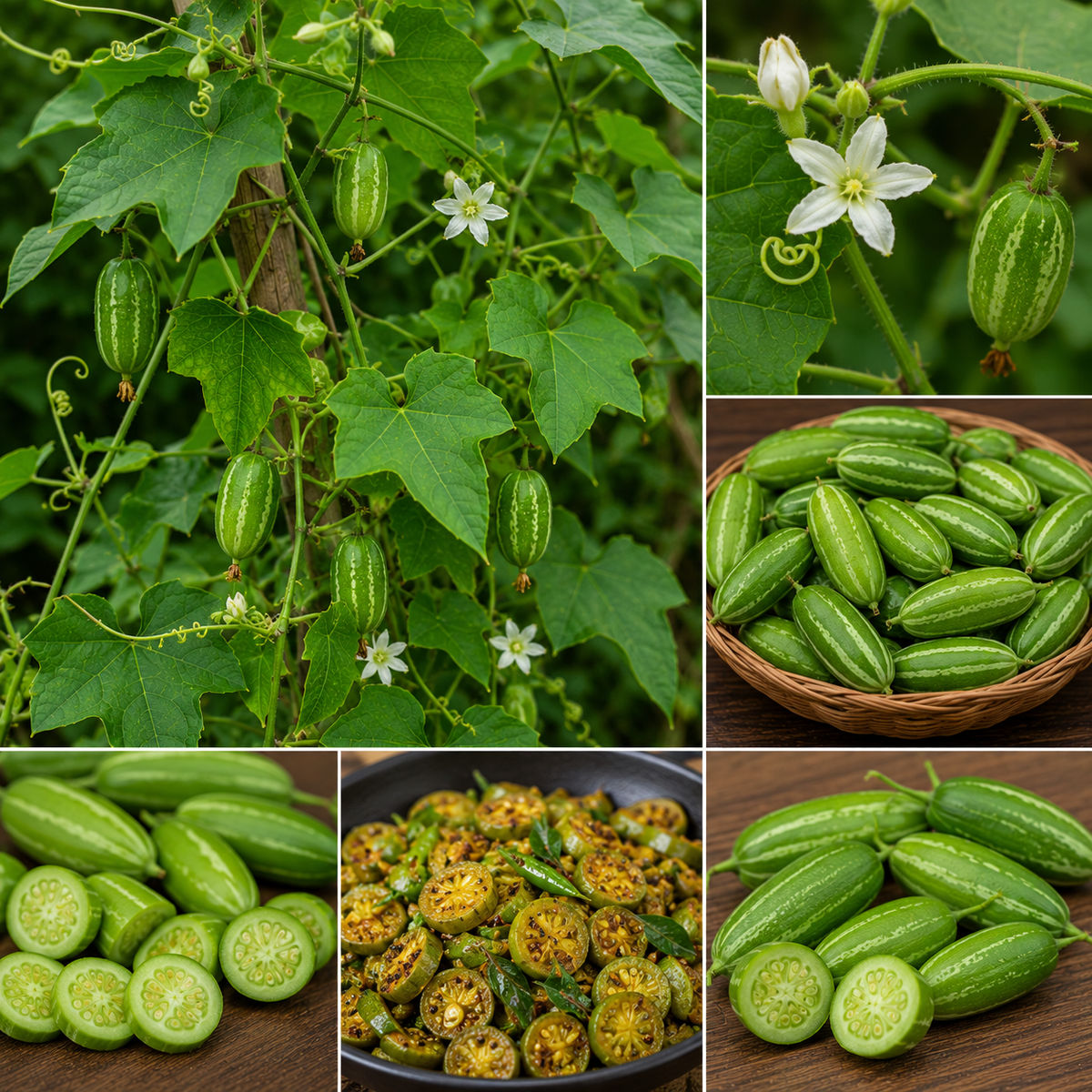 Ivy Gourd (Tindora / Kundru)