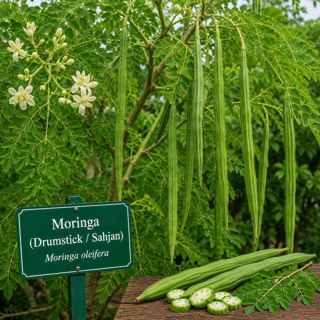 Moringa (Drumstick / Sahjan)