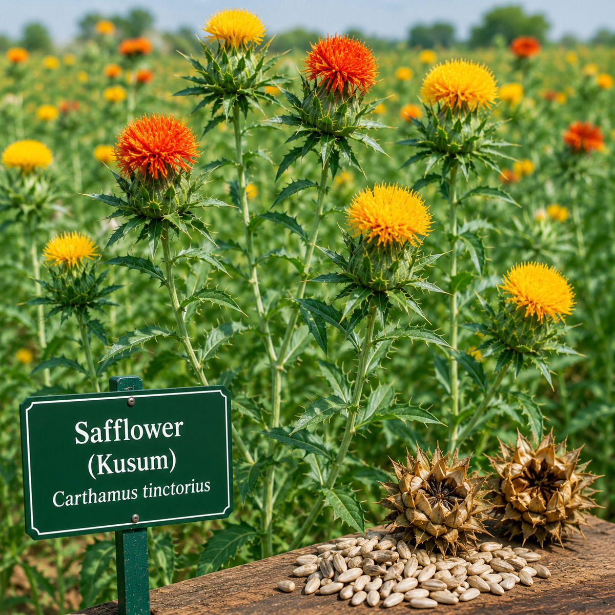 Safflower (Kusum)