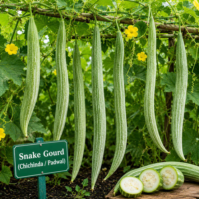 Snake Gourd (Chichinda / Padwal)