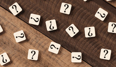 question marks
