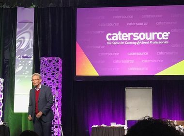 Bill Hansen speaking at Catersource 2019