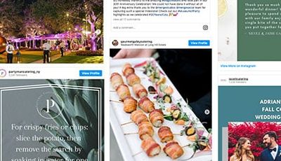 Catering Instagram Post Ideas