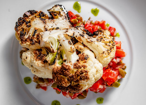 grilled cauliflower