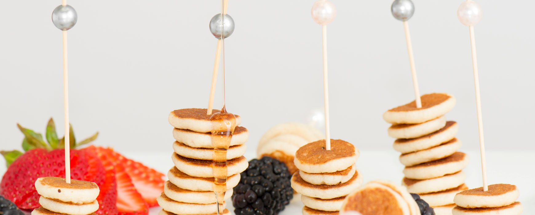 Mini Stack Of Pancakes NYC Catering