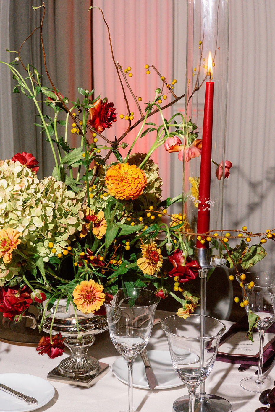nyc events florals tablescape